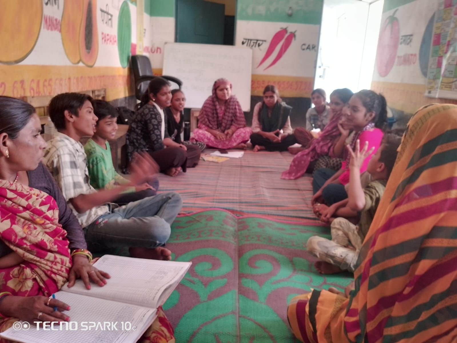 Image of Girl Child Hygiene Week launch in Shivpuri.  Promoting health and hygiene for girls. GirlChildHygiene Shivpuri