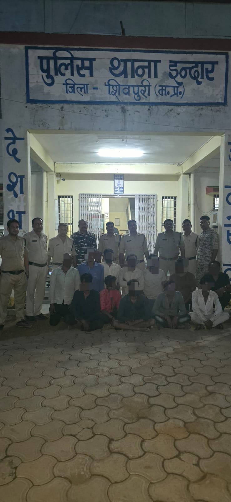 कुटवारा शराब दुकान में तोड़फोड़ मामले में 13 आरोपी गिरफ्तार, जगराम से हरकुंवरबाई तक सभी जेल भेजे / Shivpuri News
