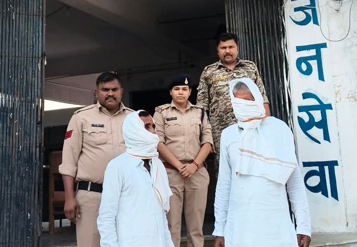 6 साल से फरार हत्या के आरोपी दीवान सिंह गुर्जर और रामहेत गुर्जर गिरफ्तार, दोनों पर 3-3 हजार का इनाम / Shivpuri News