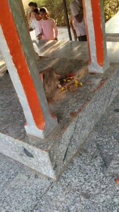 पोहरी के झिरी गांव में ठाकुर बाबा की मूर्ति तोड़ी, ग्रामीणों ने लगाया जाम / Shivpuri News